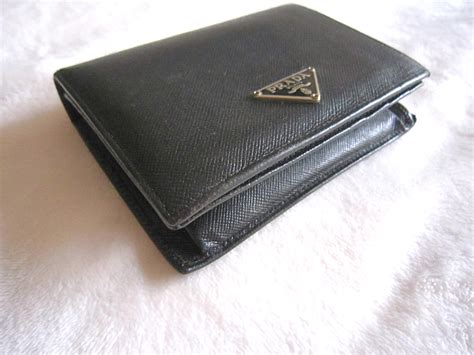 prada m513 saffiano men& 39|Black Saffiano Leather Wallet .